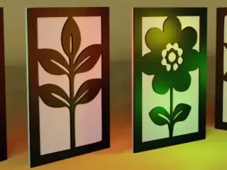 4 flowers