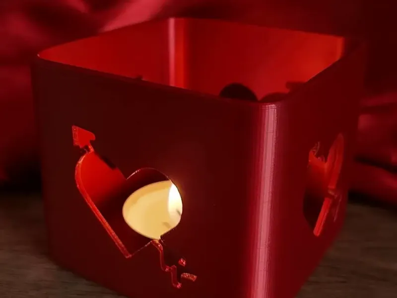 Cupid’s Arrow Tealight Holder