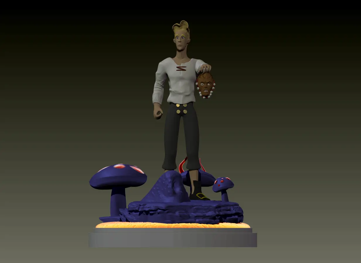 Guybrush Threepwood from Monkey Island 1 Remastered