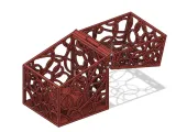 Circle Pattern Deck Box-2