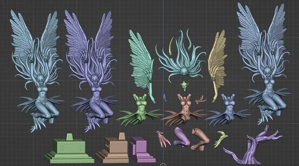 harpie lady figure - yugioh
