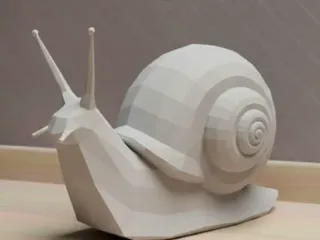 Caracol - low poly