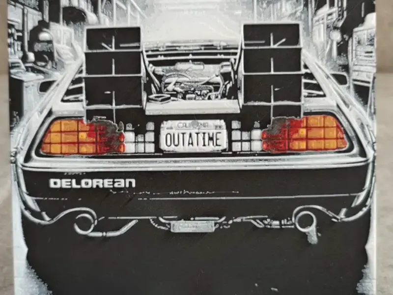 Hueforge Delorean
