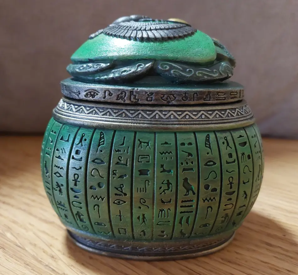 Egyptian jewelry box