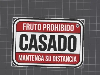 llavero "fruto prohibido"