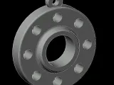 LAP-JOIN FLANGE KEYCHAIN -2