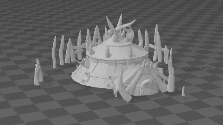 orruk war tent - terrain