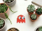 Pac-Man & Ghosts Pixel Keychain Set-4