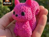 Cute Knitted Squirrel – STL & 3MF Files for 3D Printing-1