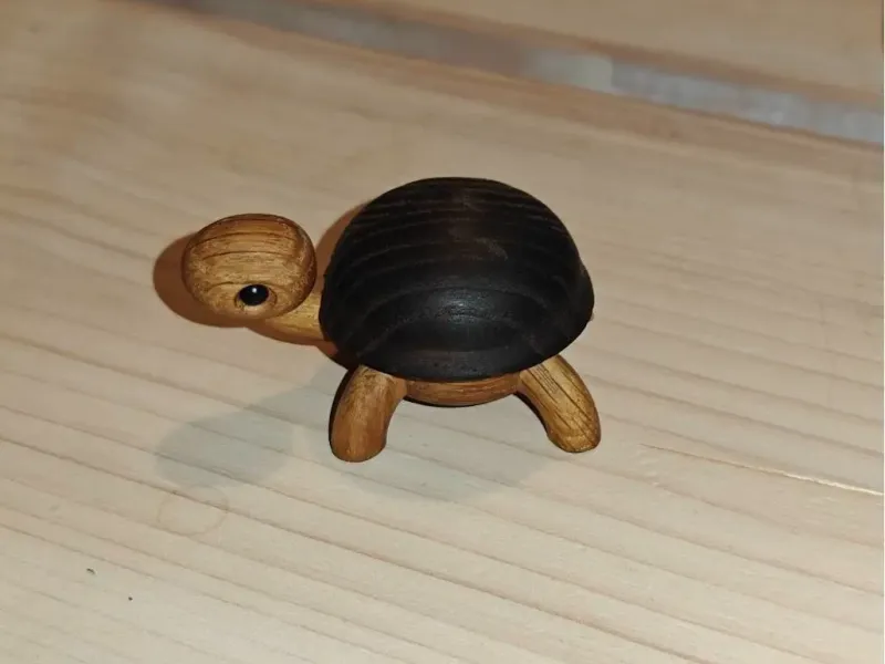 spring copenhagen turtle figurine 1:1