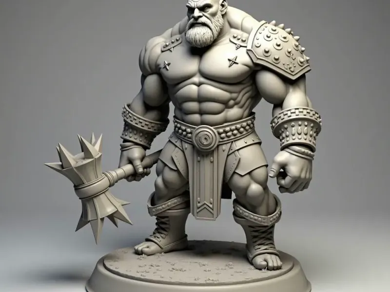 Shadow Bringer Ogre series - Olaf the gladiator