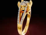 cushion engagement ring 1-5