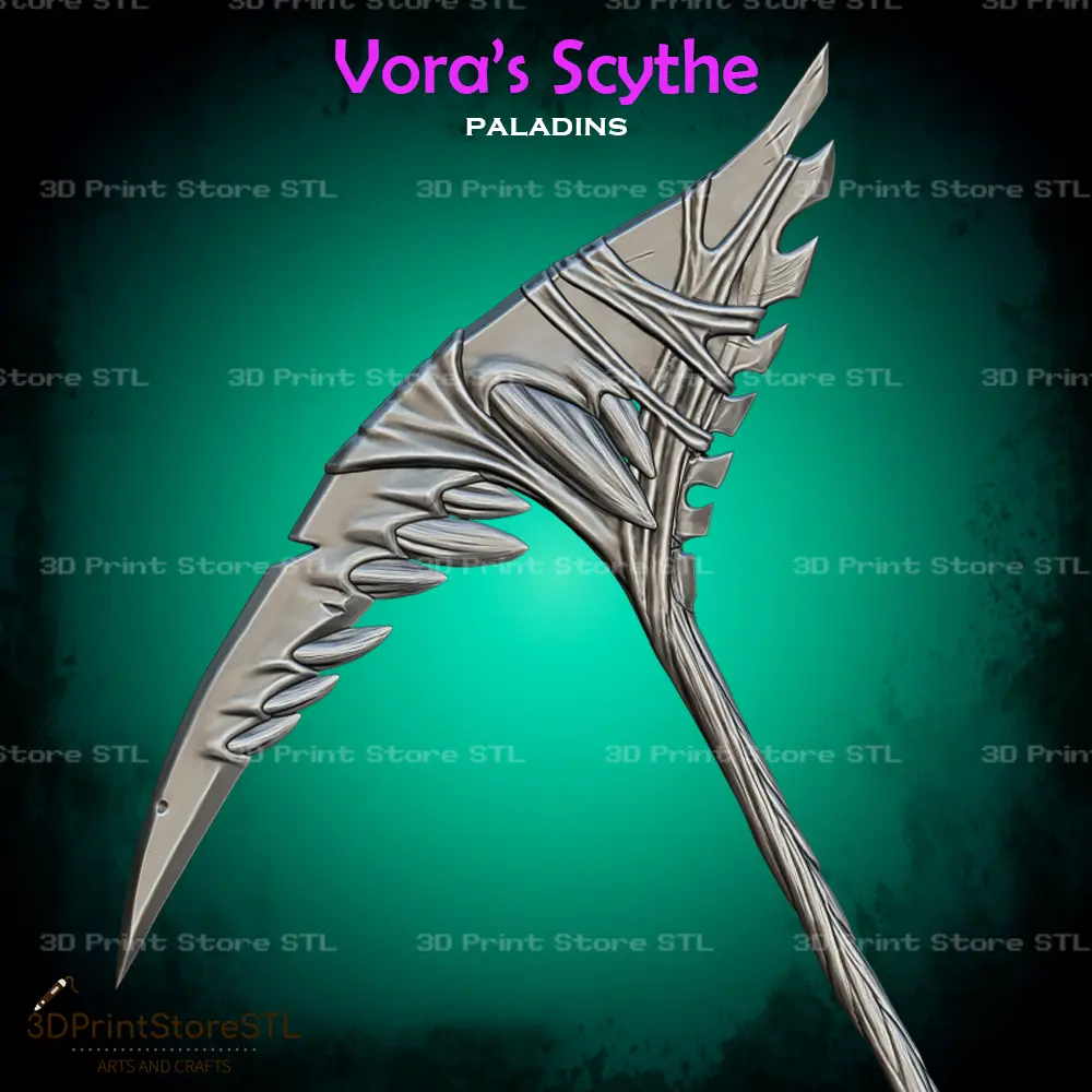 Vora Weapon Cosplay Paladins - STL File