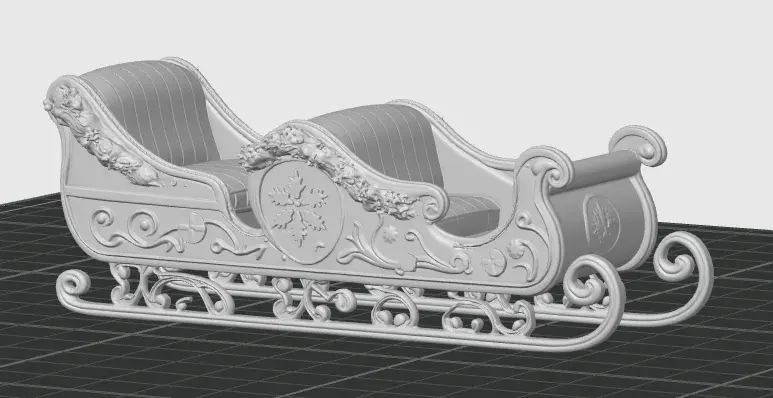 Trineo Navideño de Papá Noel