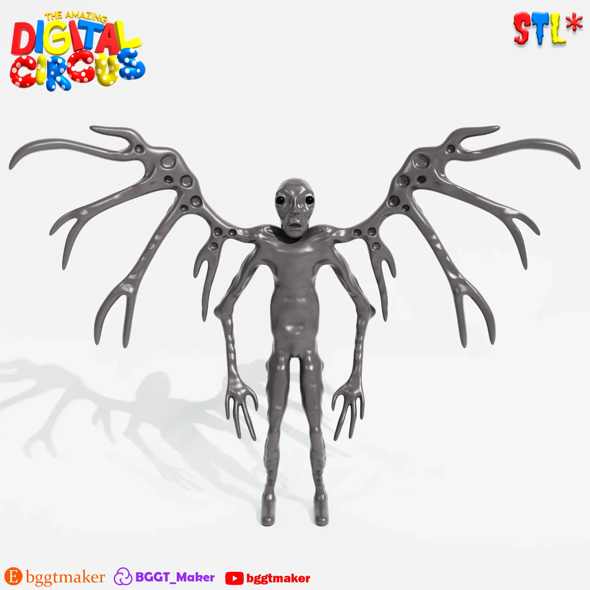 ANGEL - THE AMAZING DIGITAL CIRCUS | 3D MODEL STL