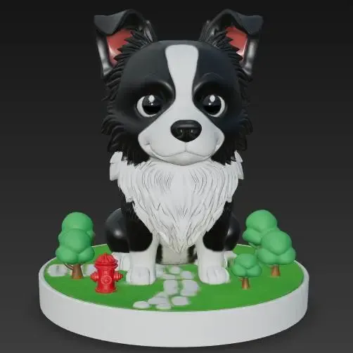 Border Collie Chibi