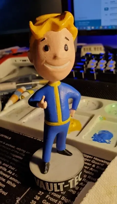 Fallout Vault Boy Charisma Bobble Head