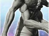 Four-armed alien warrior with laser gun (7) - science fiction-7
