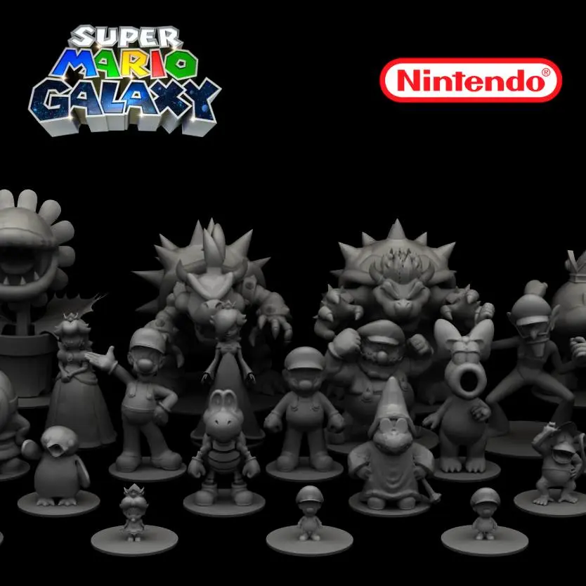 Miniatures - Super Mario Galaxy