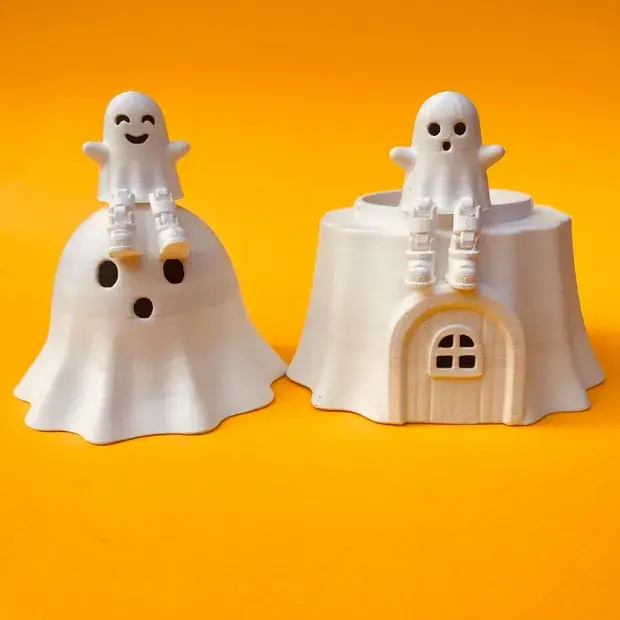 Flexi Ghost And House Box