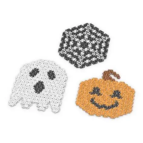 Halloween 3D Printed Chainmail Coaster Set