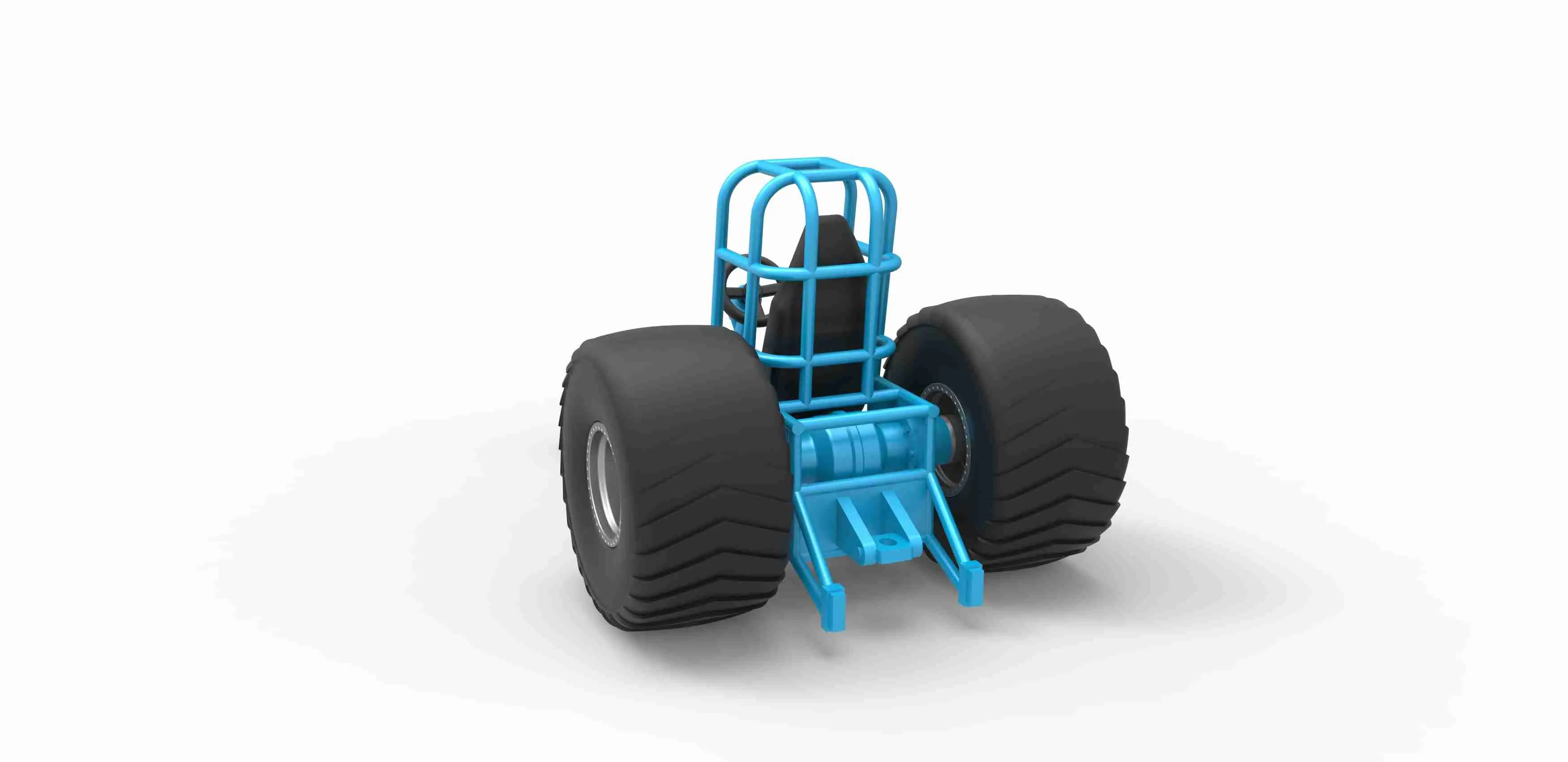 Шасси трактора Mini Rod Масштаб 1:25
