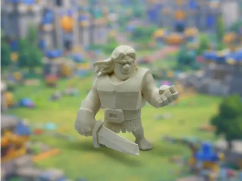 Clash Royale - Golden Knight