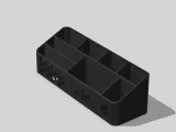 Desk or bedside organizer for controllers-4
