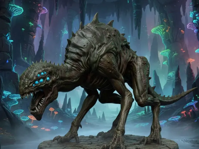 Snallygaster by Aza