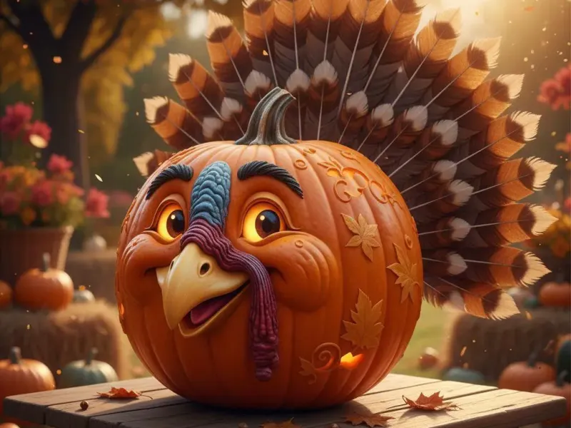 Pumpkin Turkey