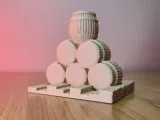 Medieval Barrel Smartwatch Stand-1