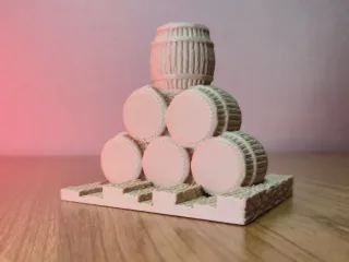 Medieval Barrel Smartwatch Stand