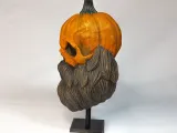 BEARDED PUMPKIN SKULL - 長髯南瓜頭骨-3