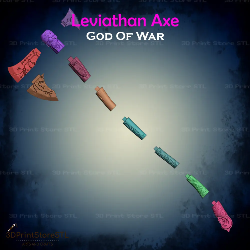 Leviathan Axe Cosplay God of War - STL File