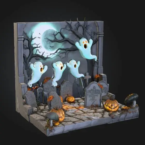 Spectral Graveyard Dance (With Optional Electronics Holder)