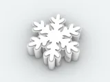 Straw Topper snowflake-1