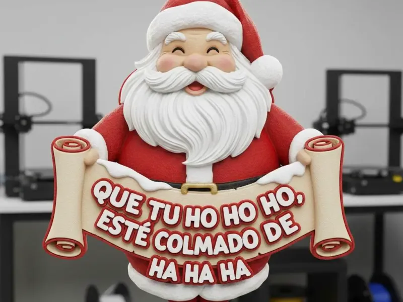 Adorno navideño para puerta (hohoho-hahaha)