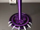 Black Panther Helmet Stand - 3D Printable Display-4