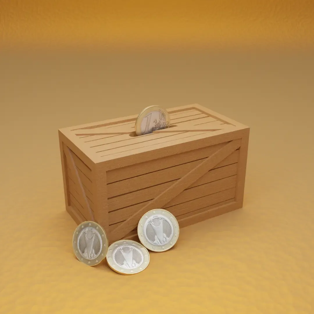 Piggy Bank Crate