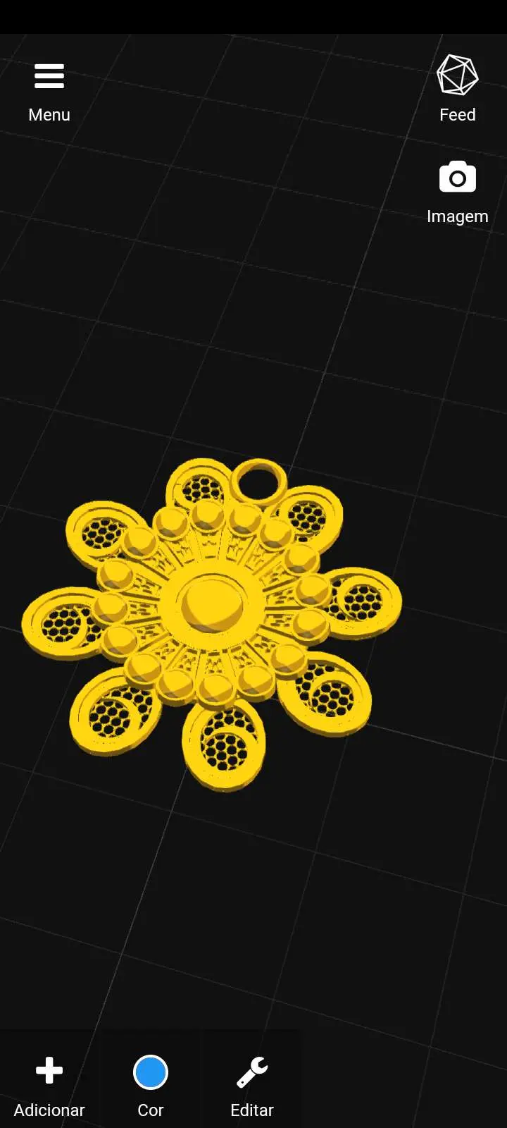 Flower ring 1 / Anel de flor 1