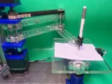 DIY Homemade SCARA Robot Arm Acrylic CNC 3D Printer-1