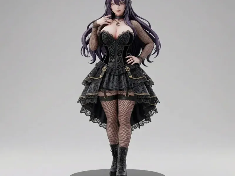 Raven Gothic Elegance – Ecchi Collection