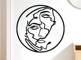 Abstract Face Wall Art, Wall Decor, Home Decor-0