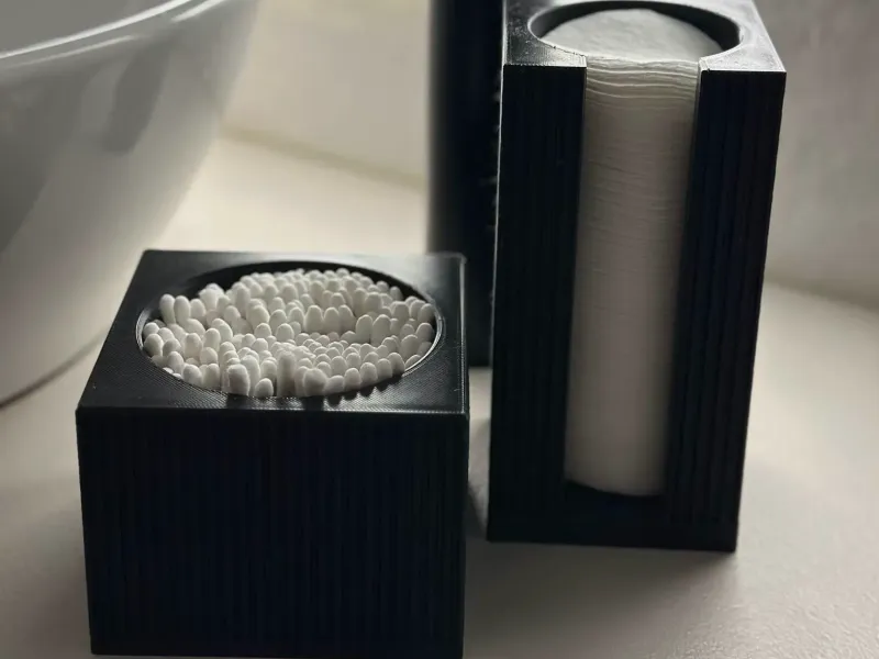 Modern Cotton Pads Holder