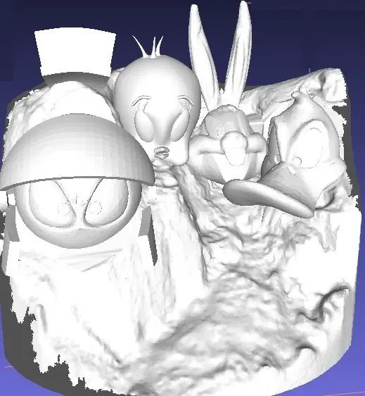 Bugs and Friends Mt Rushmore