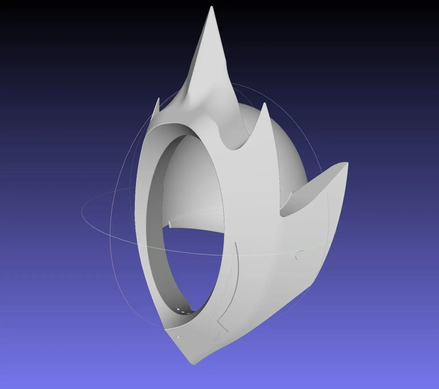 Code Geass Zero Mask Printable Model