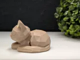 Low Poly Sleeping Cat-7