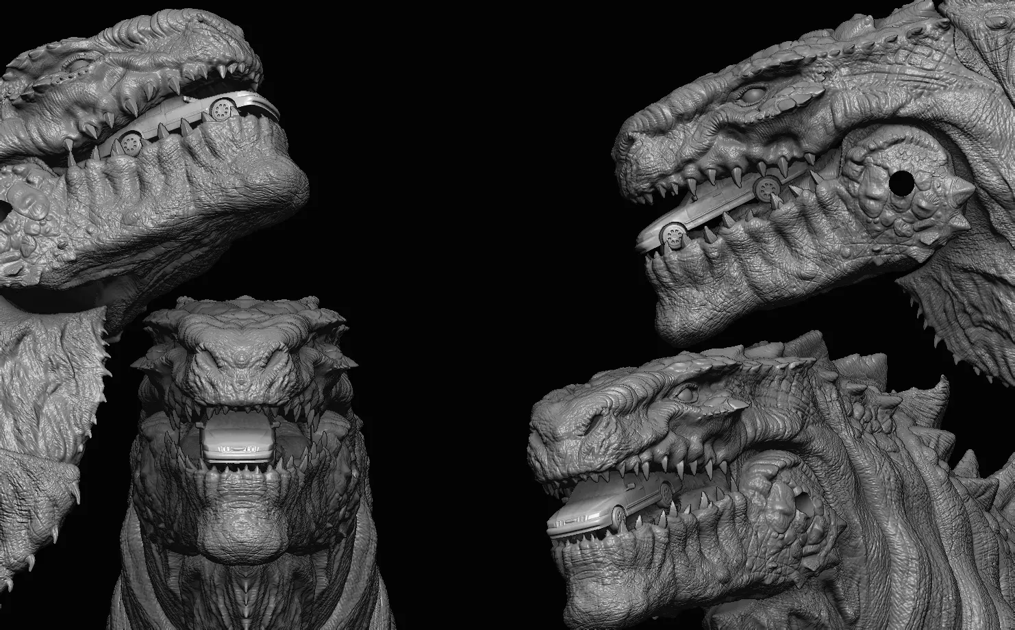 Zilla ‘98 Elastic figure