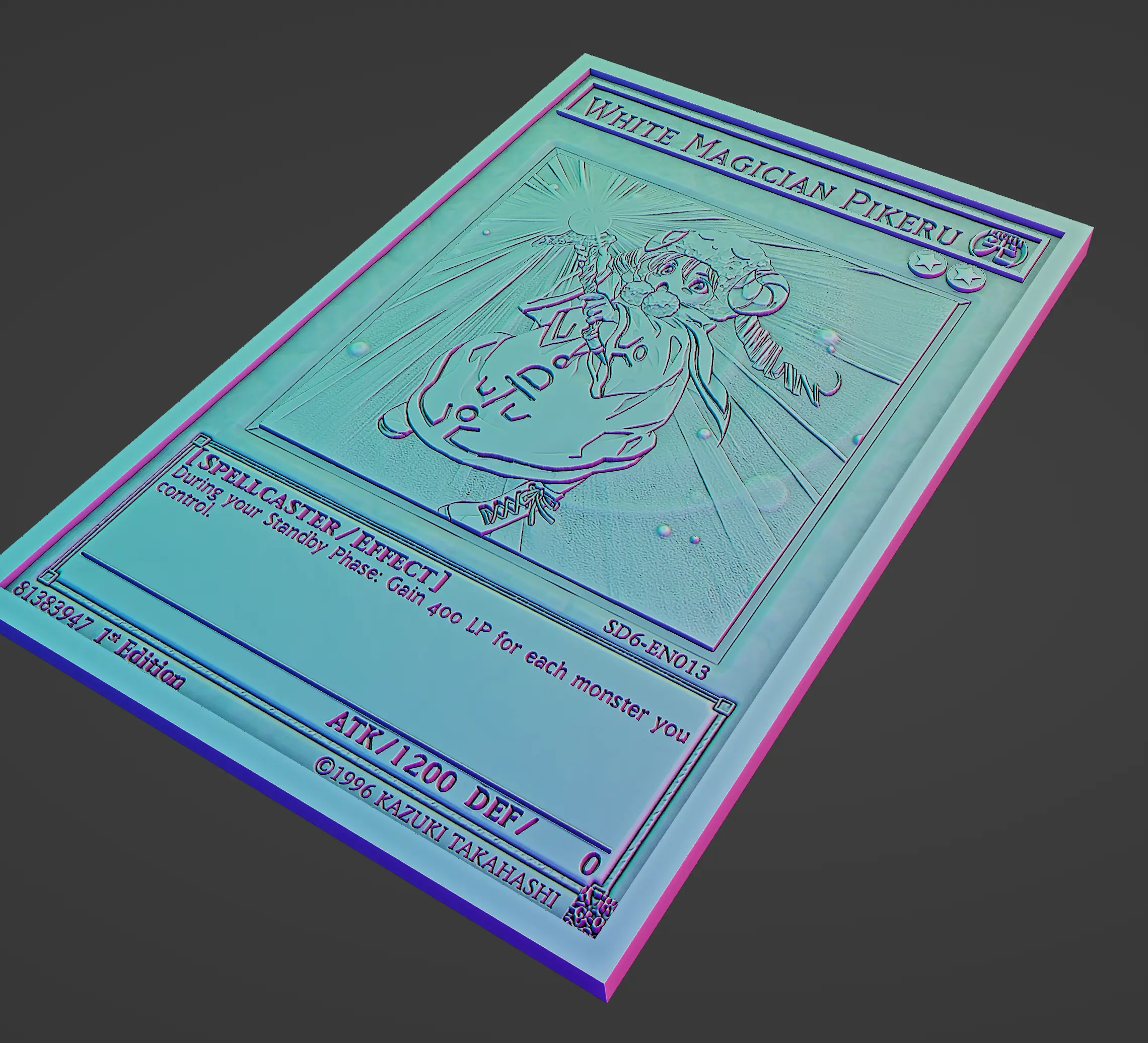 white magician pikeru - yugioh