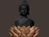 Buddha for 3D Printing 3D print model-0